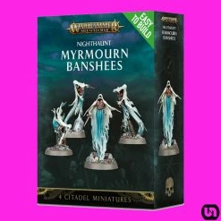 Games Workshop Warhammer: Age Of Sigmar - Easy To Build, Nighthaunt-Myrmourn Banshees