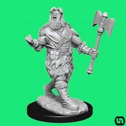 Wizkids Dungeons & Dragons: Nolzur's Marvelous Miniatures Wave 14 - Human Barbarian