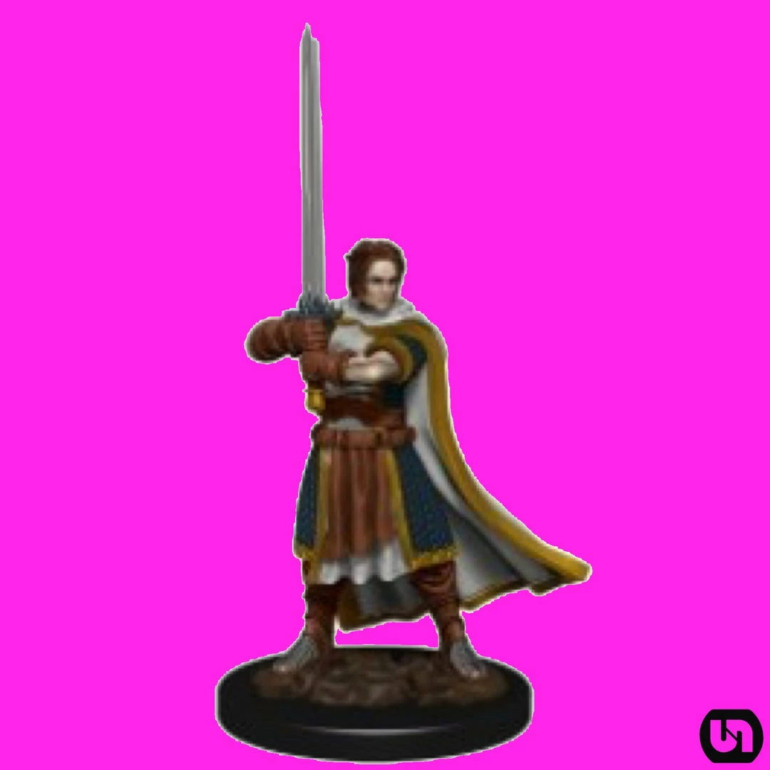 Wizkids Dungeons & Dragons: Icons Of The Realms Premium Miniatures - Human Cleric Male