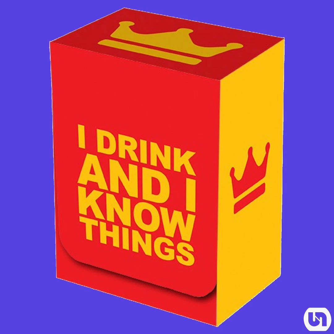 Legion Supplies Deck Box: I Drink & I Know Things