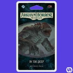 Fantasy Flight Games Arkham Horror: The Card Game - In Too Deep Mythos Pack Board Games