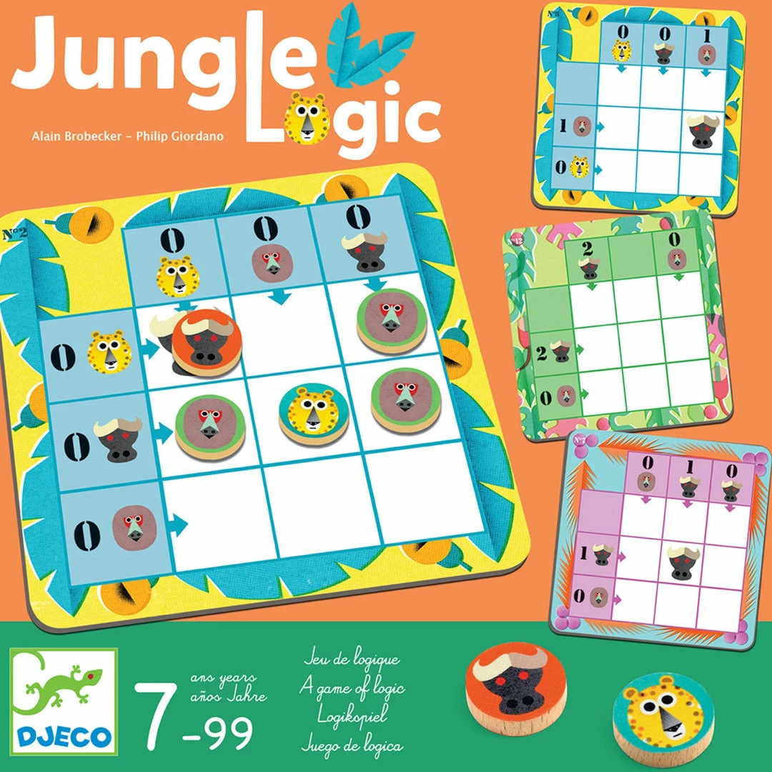 Djeco Jungle Logic Board Games