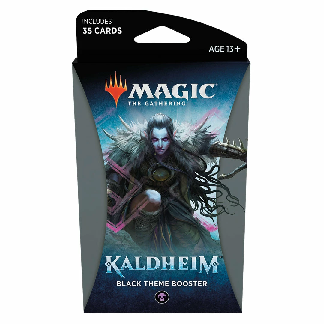 Wizards Of The Coast Magic The Gathering: Kaldheim Black Theme Booster
