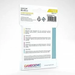 Asmodee Gamegenic: Matte Sleeves Clear Exoshields 40ct - Keyforge Supplies