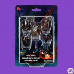 Wizkids Dungeons & Dragons: Icons Of The Realms - The Wild Beyond The Witchlight-League Of Malevolence Starter Set Miniatures