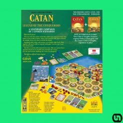 Catan Studio Board Games Catan: Cities & Knights Scenario - Legend Of The Conquerors