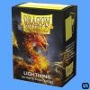 Arcane Tinman Dragon Shield: Dual Matte Sleeves - Lightning (100ct) Supplies