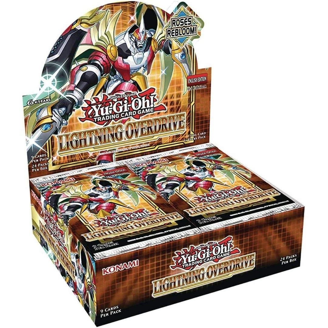 Konami Yu-Gi-Oh: Lightning Overdrive First Edition Booster Box TCGs