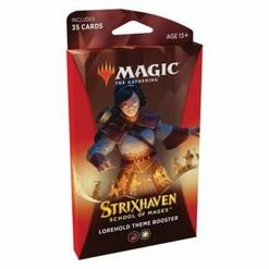 Wizards Of The Coast Magic The Gathering: Strixhaven - School Of Mages Theme Booster - Lorehold TCGs