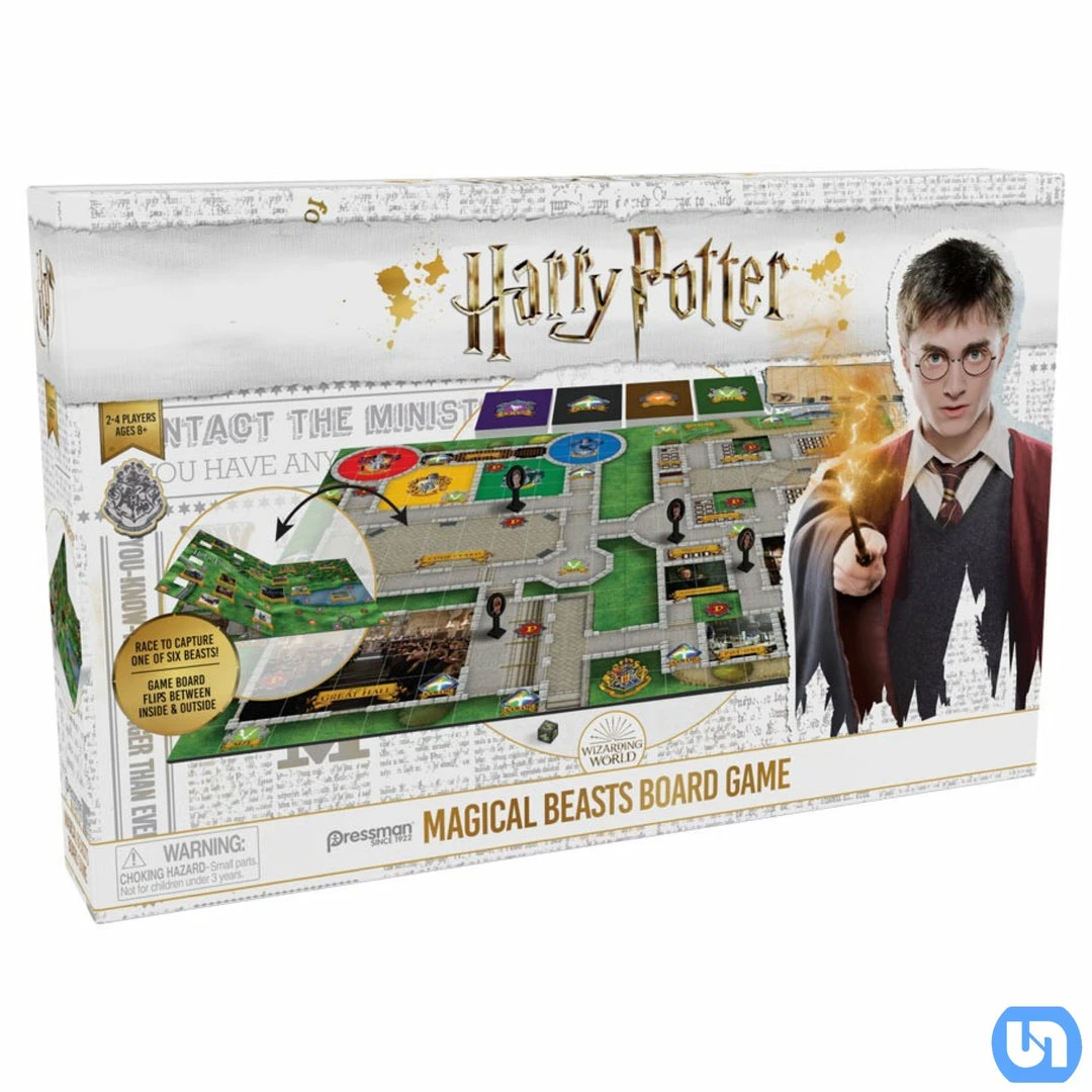 Pressman Toy Board Games Harry Potter: Magical Beasts