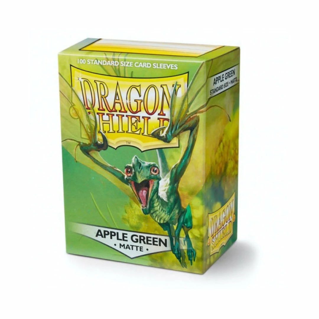 Arcane Tinman Supplies Dragon Shield Matte Sleeves - Apple Green (100-Pack)