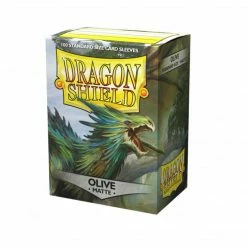 Arcane Tinman Supplies Dragon Shield Matte Sleeves - Olive (100-Pack)