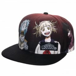 Bioworld Merch My Hero Academia: League Of Villains Flat Bill Snapback