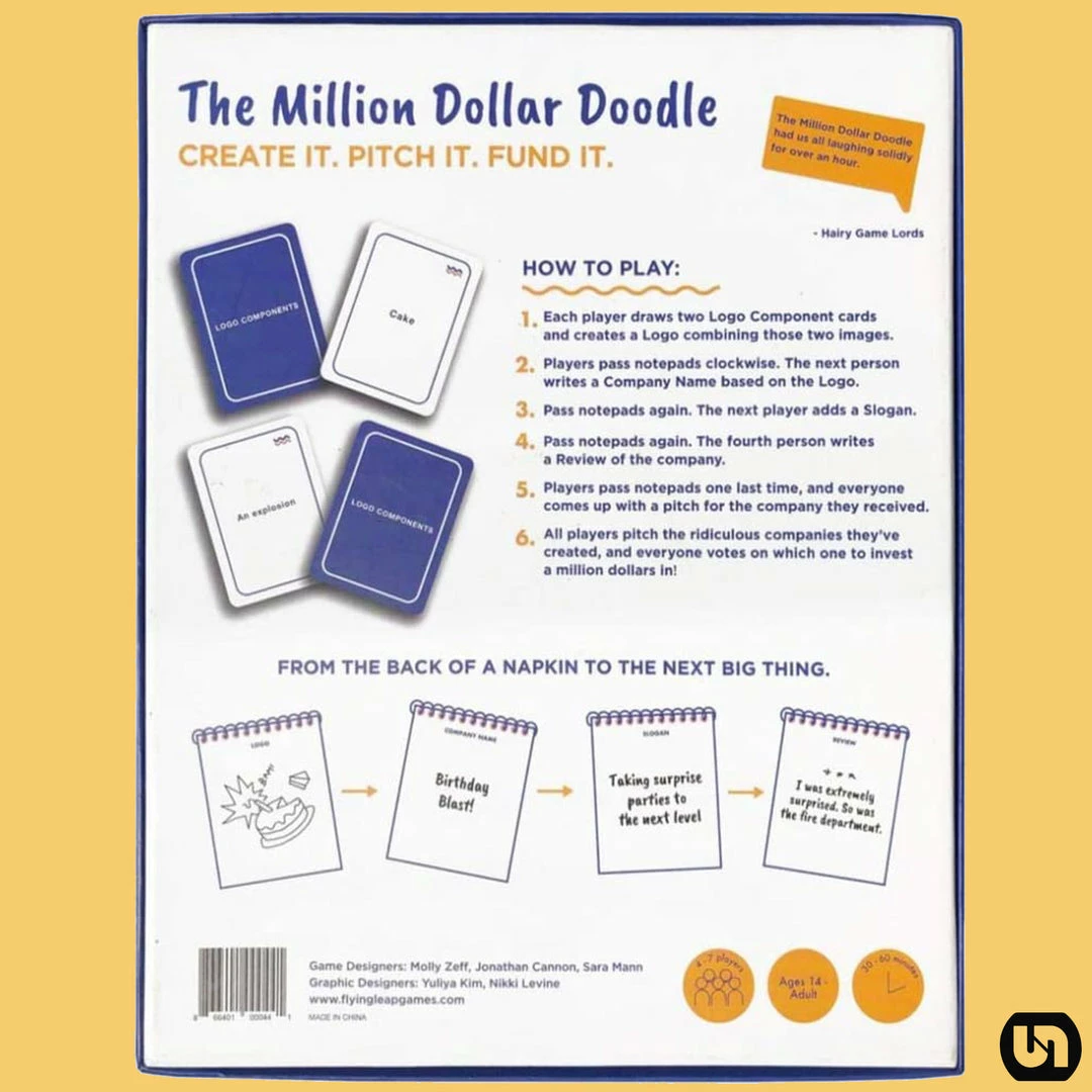 Flying Leap Games The Million Dollar Doodle