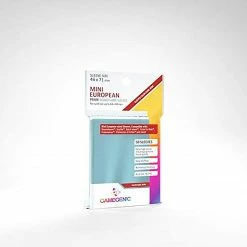 Asmodee Gamegenic: Prime Board Game Sleeves 50ct - Mini European
