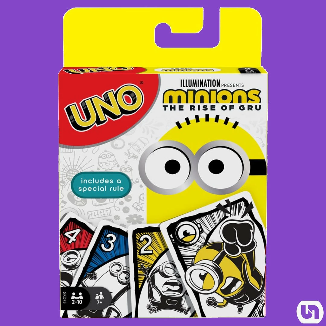 Mattel Games UNO: Minion - The Rise Of Gru Board Games