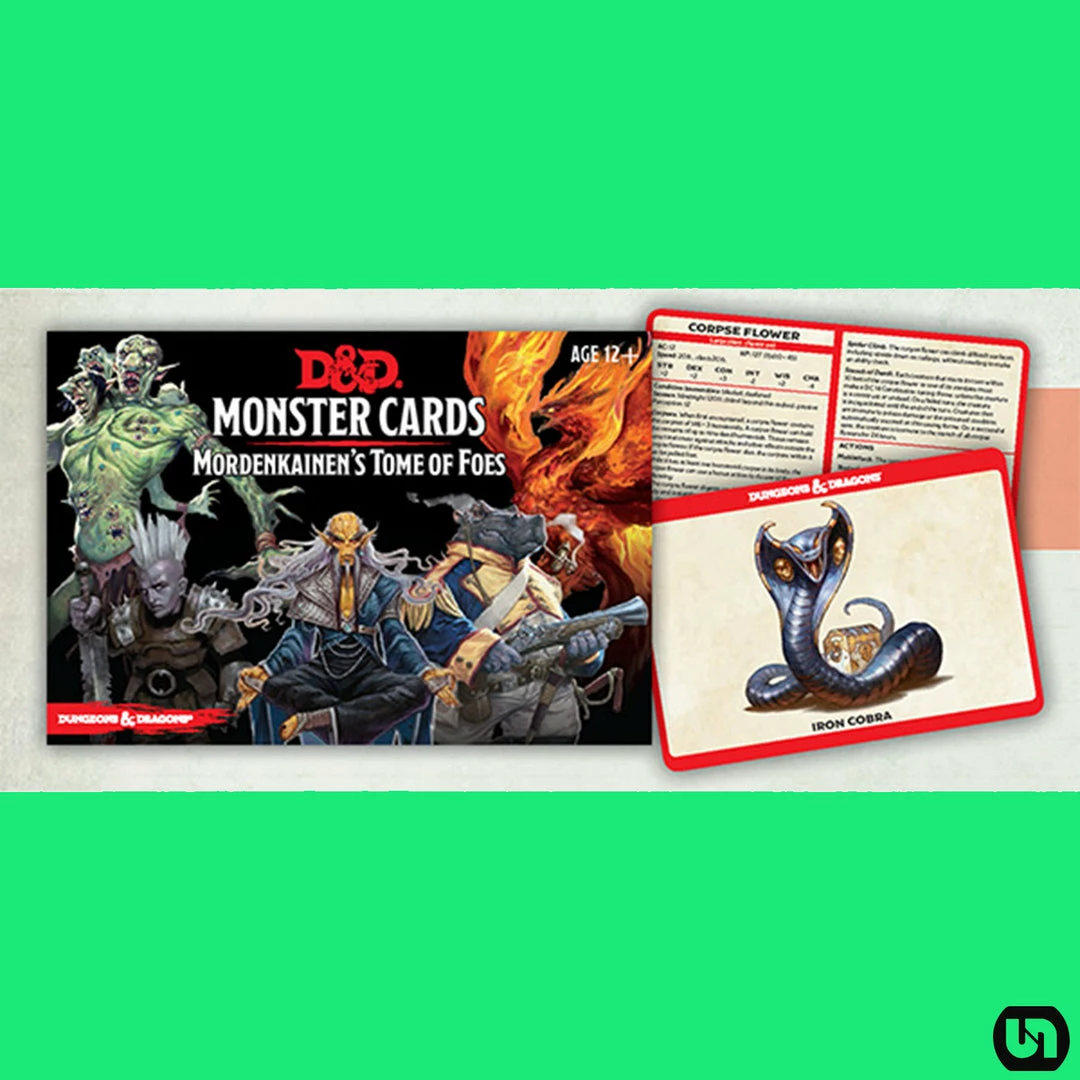 Gale Force 9 Dungeons & Dragons 5E: Monster Cards - Mordenkainen's Tome Of Foes RPGs
