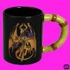 Wizards Of The Coast Magic: The Gathering Magic The Gathering: Dragon Sculpted Ceramic Mug