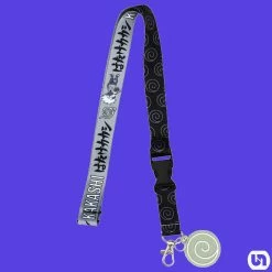 Bioworld Naruto: Kakashi Rubber Charm Lanyard Merch