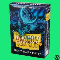 Arcane Tinman Dragon Shield: Japanese Matte Card Sleeves - Night Blue 60ct Supplies