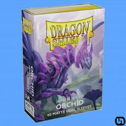 Arcane Tinman Dragon Shield: Japanese Matte Dual Card Sleeves - Orchid 60ct