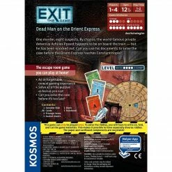 Kosmos Exit The Game: Dead Man On The Orient Express Board Games
