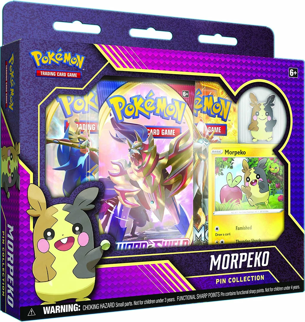 TCGs Pokemon TCG: Morpeko Pin Collection