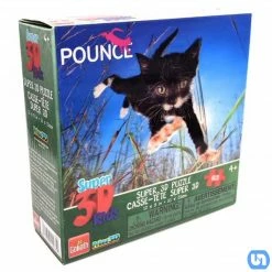 Goliath Games Toys & Figures Super 3D Kids: Pounce 63pc Puzzle (10235)