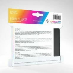 Asmodee Gamegenic: Prime Sleeves 100ct - Black