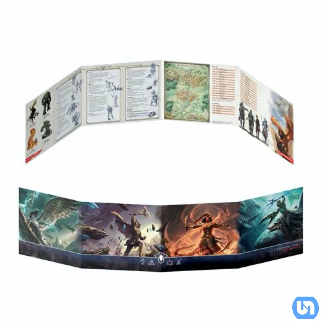 Gale Force 9 Dungeons & Dragons 5E: Screen - Elemental Evil