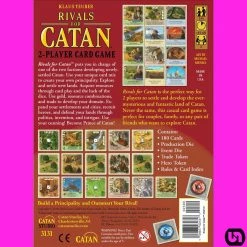Catan Studio Rivals For Catan: 2-Player Card Game Board Games