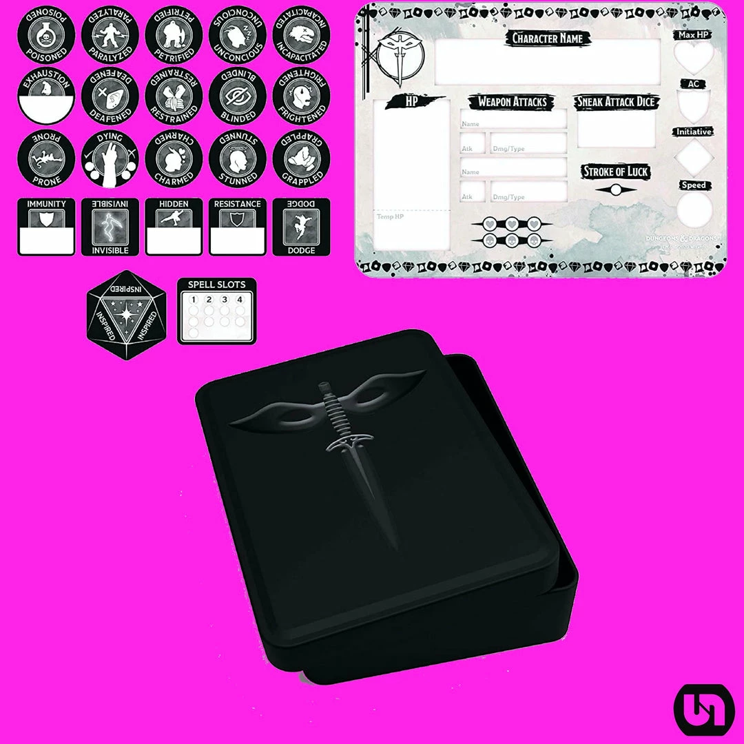 Gale Force 9 RPGs Dungeons & Dragons 5E: Rogue Token Set