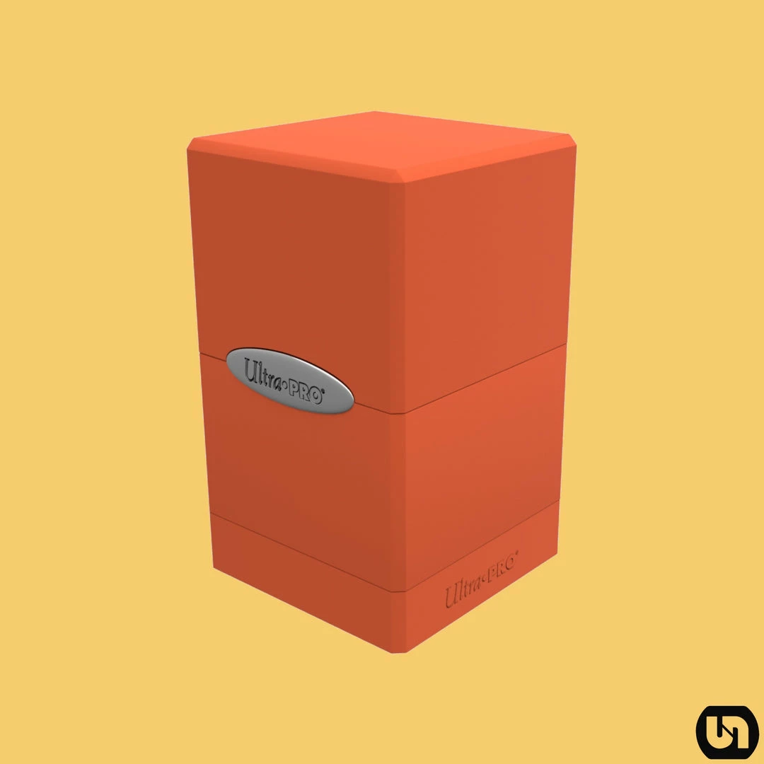 Ultra Pro: Satin Tower - Pumpkin Orange Supplies