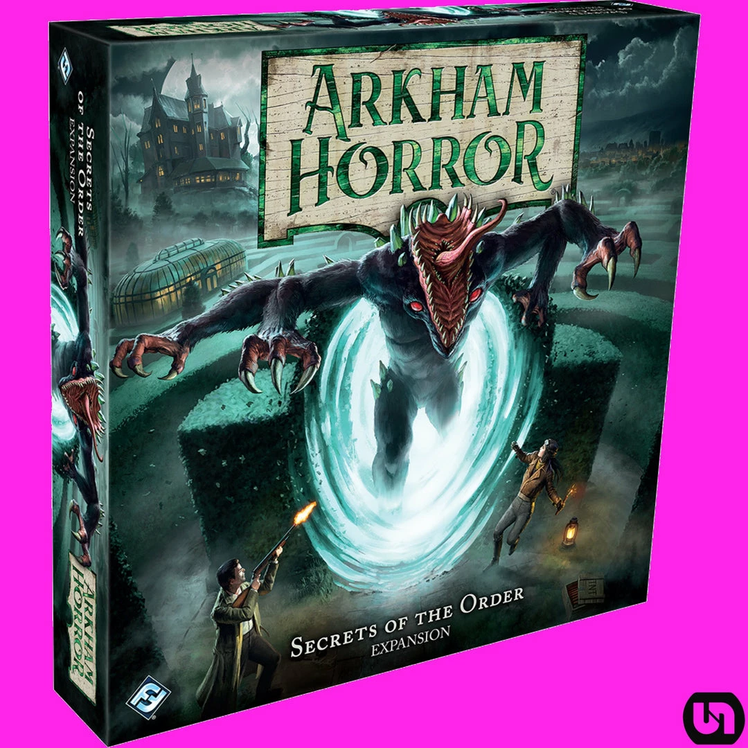 Fantasy Flight Games Arkham Horror: Secrets Of The Order Expansion Board Games