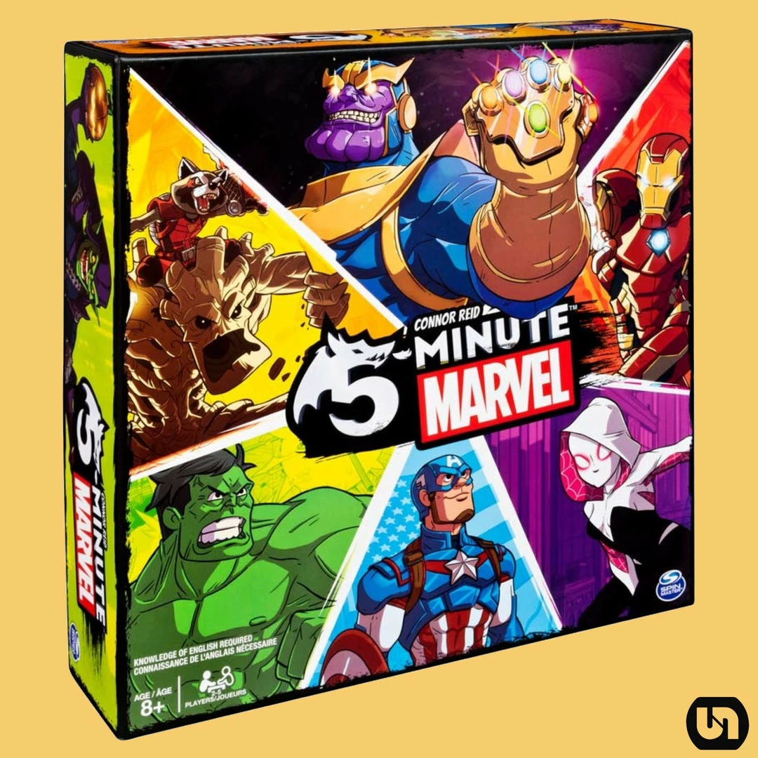 Spin Master Board Games 5 Minute Marvel