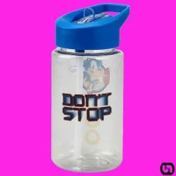 Bioworld Sonic: Don't Stop Youth Water Bottle 14oz. Merch