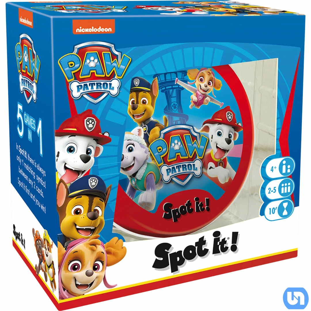 Zygomatic Spot It: Paw Patrol Board Games