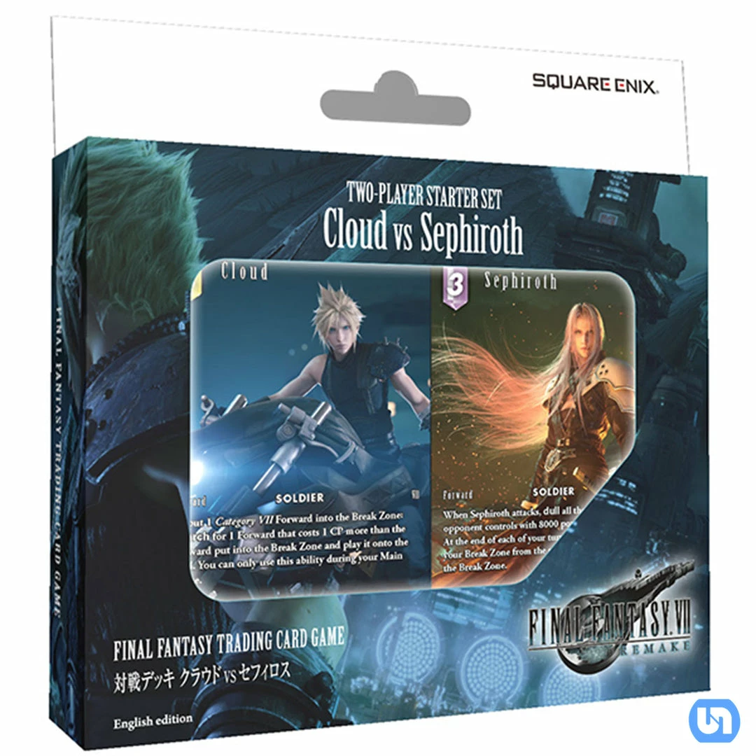 Square Enix Final Fantasy TCG: Two-Player Starter Set - Cloud Vs. Sephiroth