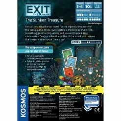 Kosmos Board Games Exit The Game: The Sunken Treasure