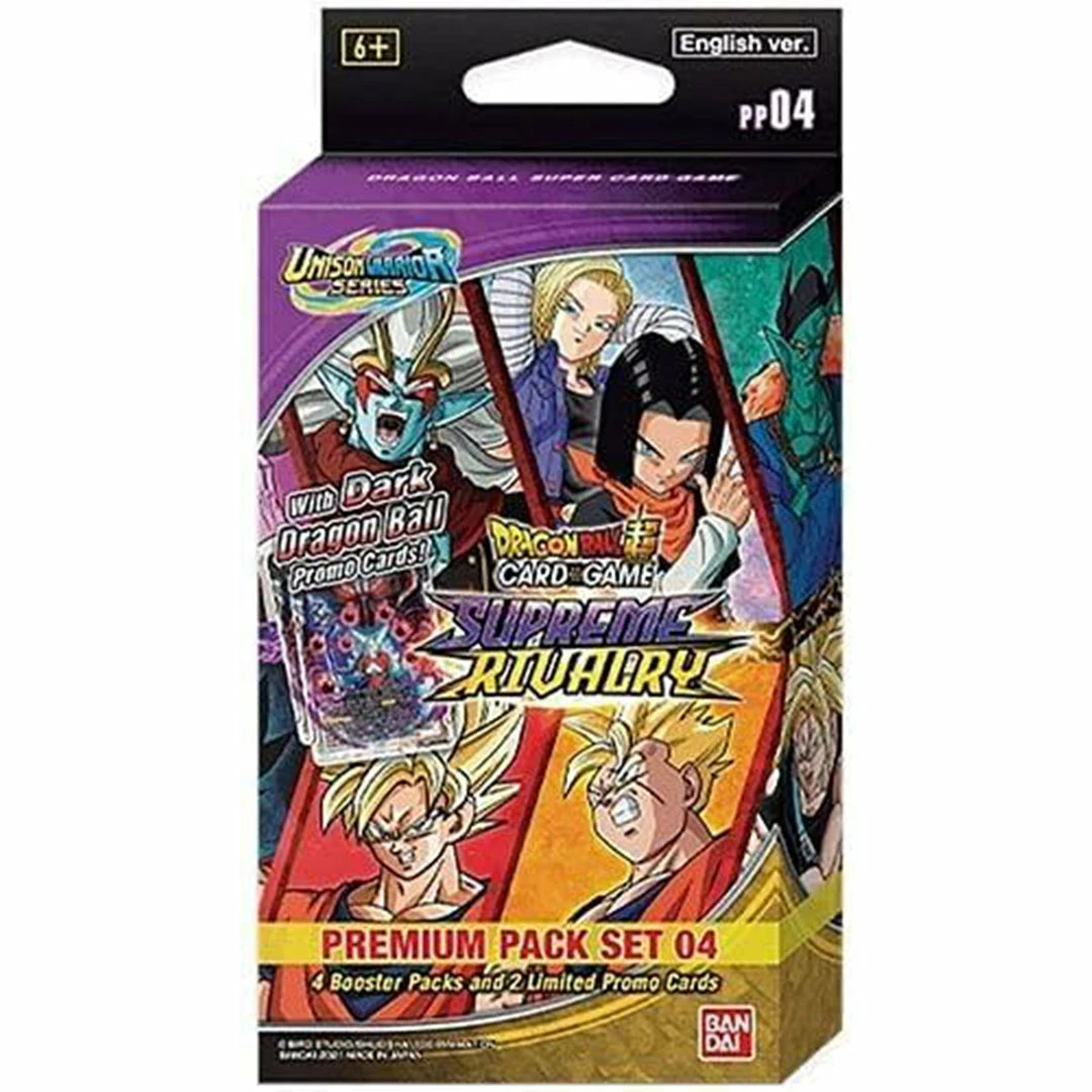 Bandai Dragon Ball Super TCG: Unison Warrior - Supreme Rivalry Premium Pack Set 04