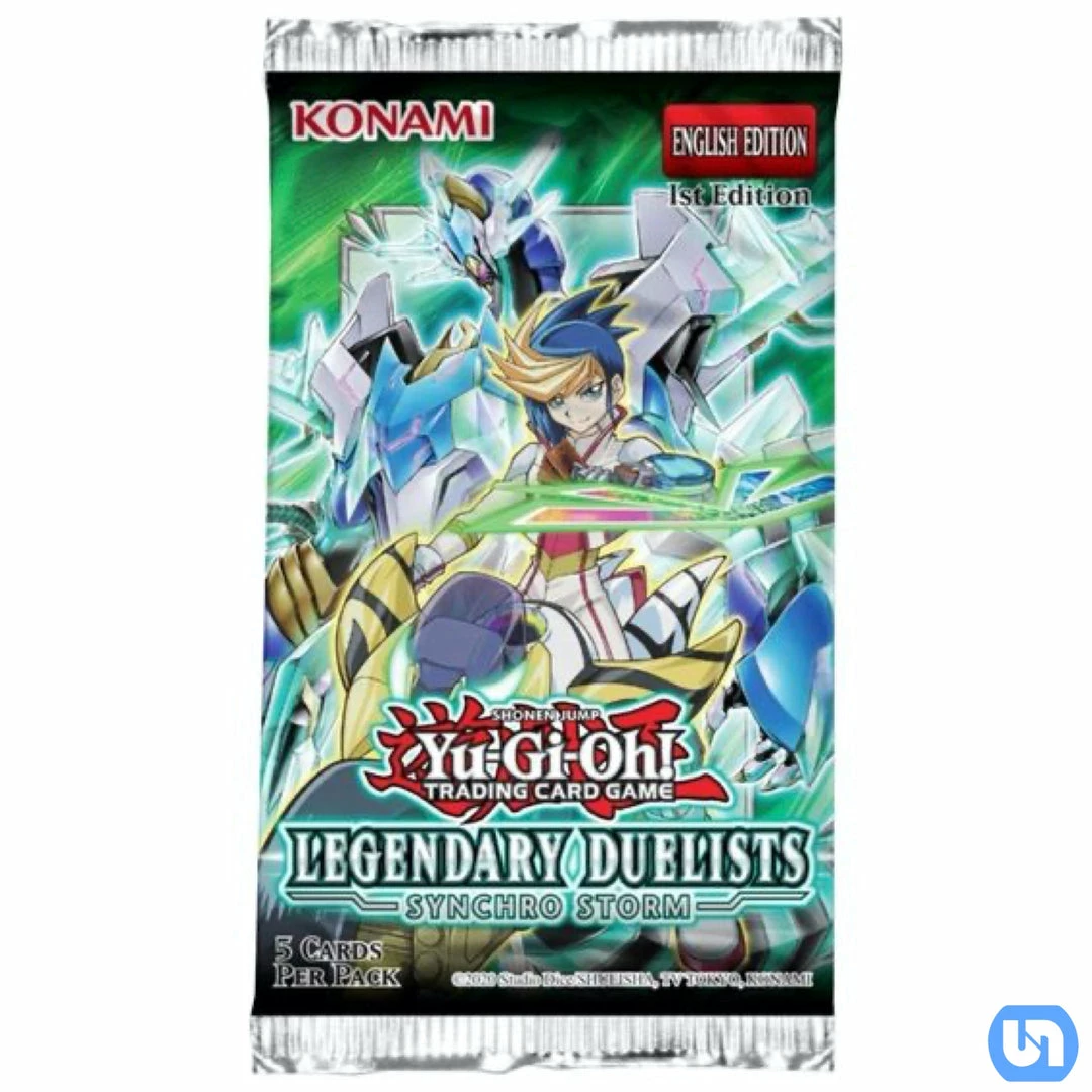 Konami Yu-Gi-Oh: Legendary Duelists - Synchro Storm Booster Pack 1st Edition TCGs