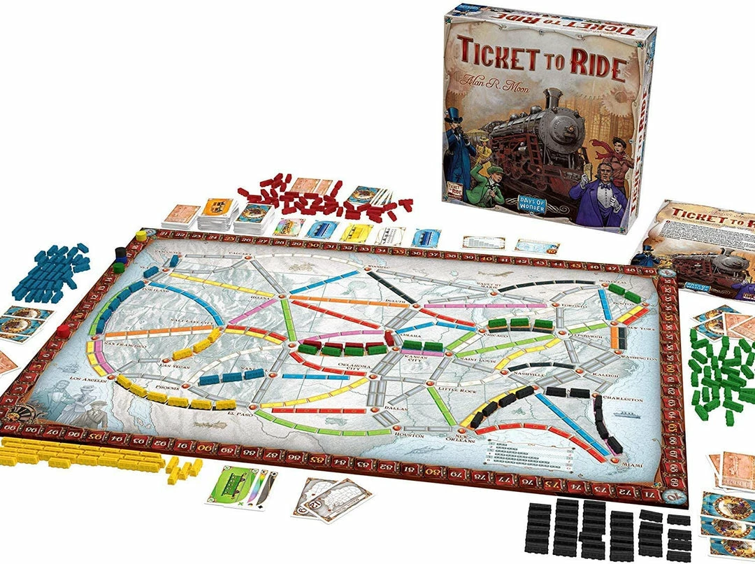 Days Of Wonder Ticket To Ride Board Games
