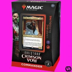 Wizards Of The Coast Magic The Gathering: Innistrad - Crimson Vow Commander Deck-Vampiric Bloodline (Black, Red))
