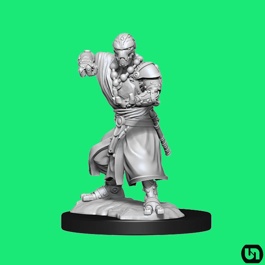 Wizkids Dungeons & Dragons: Nolzur's Marvelous Miniatures Wave 14 - Warforged Monk