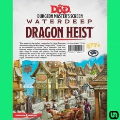 Gale Force 9 Dungeons & Dragons 5E: Screen - Waterdeep Dragon Heist