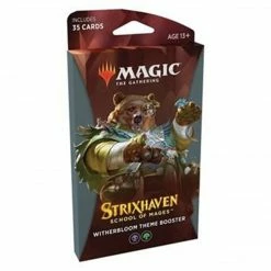 Wizards Of The Coast Magic The Gathering: Strixhaven - School Of Mages Theme Booster - Witherbloom