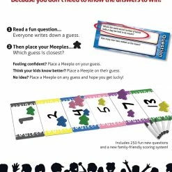 North Star Games Board Games Wits & Wagers: Family Edition