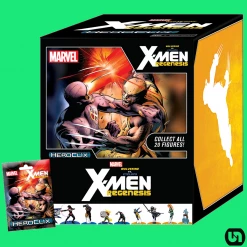 Wizkids Marvel HeroClix: X-Men Regenesis - Wolverine Vs. Cyclops Countertop Display Pack Miniatures