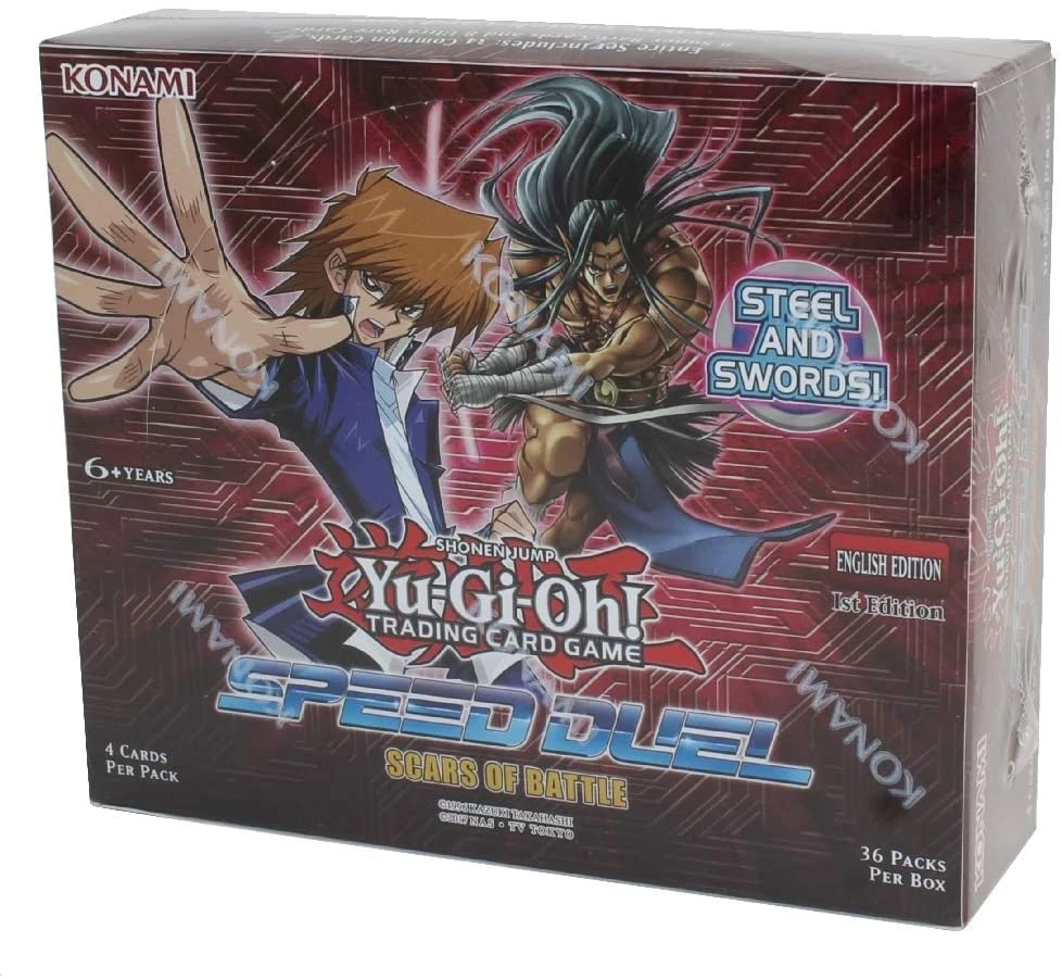 Konami Yu-Gi-Oh Speed Duel: Scars Of Battle Booster Box TCGs