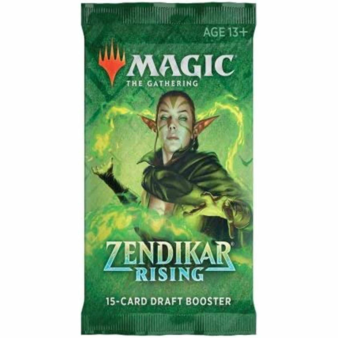 Wizards Of The Coast Magic The Gathering: Zendikar Rising Draft Booster Pack